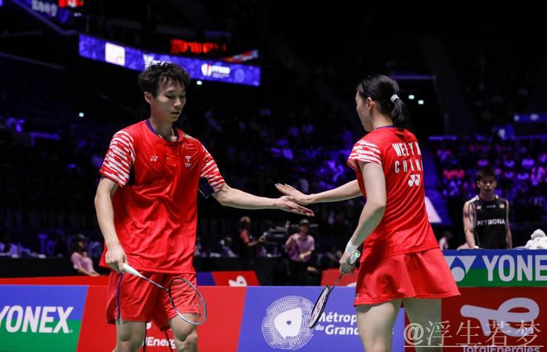 蒋振邦与魏雅欣携手挺进混双半决赛